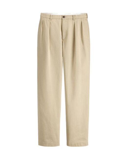 Dior Natural Pleated Chinos for men