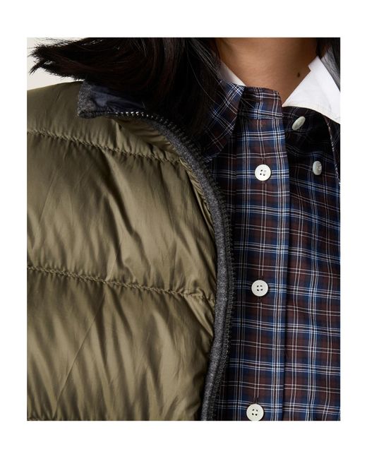 Miu Miu Green Lightweight And Thick Down Vest