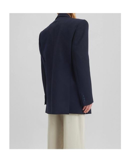 Frankie Shop Blue Monterey Structured Blazer