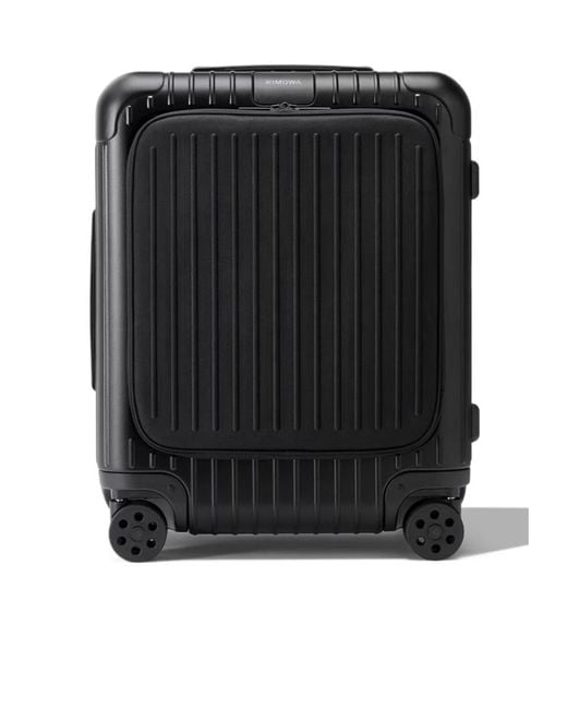 Rimowa Black Minimalist Carryon Suitcase