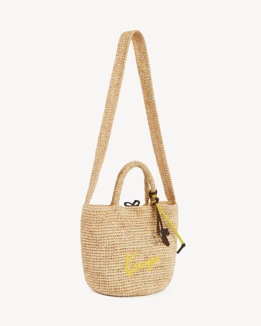 KENZO Metallic Small Basket Bag