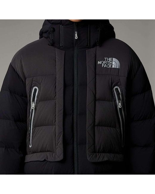 The North Face Blue Layered Down Jacket
