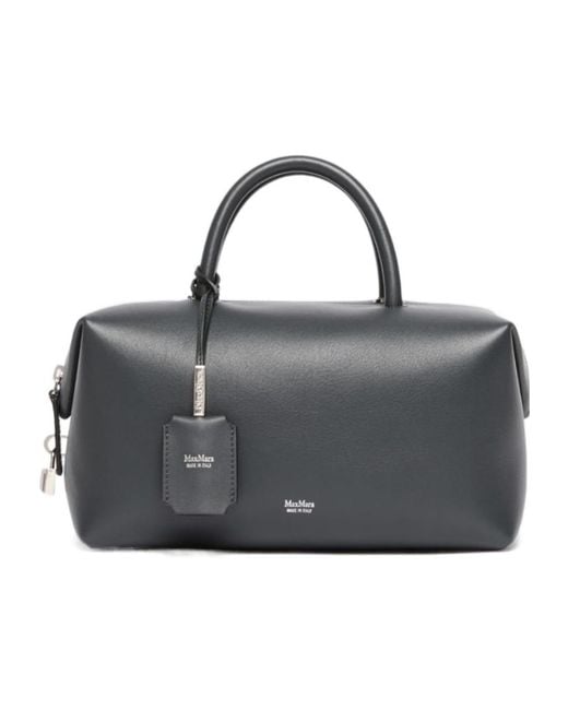 Max Mara Black Medium Bowler Bag