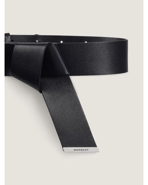 Givenchy Black Trench Belt