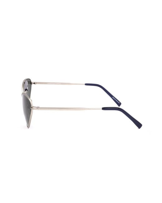 Dries Van Noten White Full Frame Sunglasses