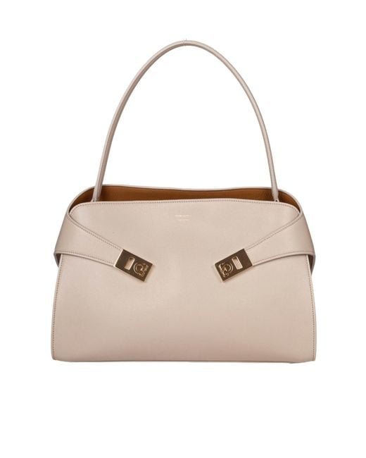 Ferragamo Natural Hug Sh Shoulder Bag