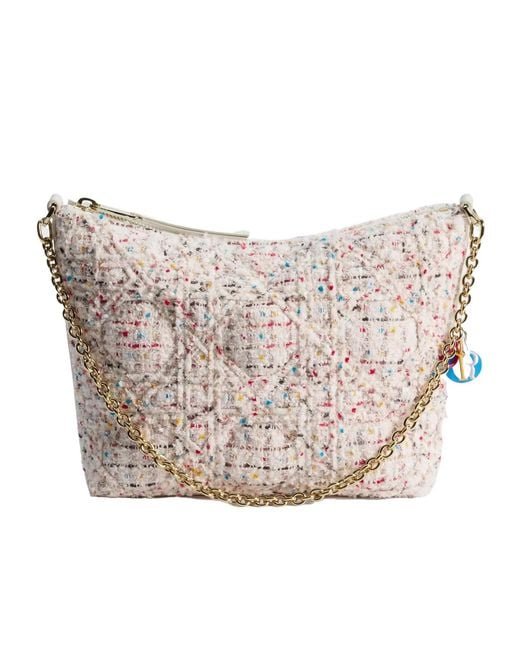 Dior White Ling Mini Bag