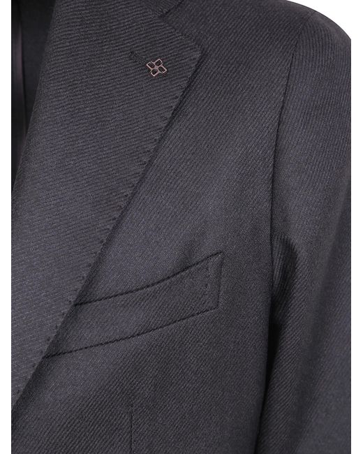 Tagliatore Blue Montecarlo Single Breasted Jacket for men