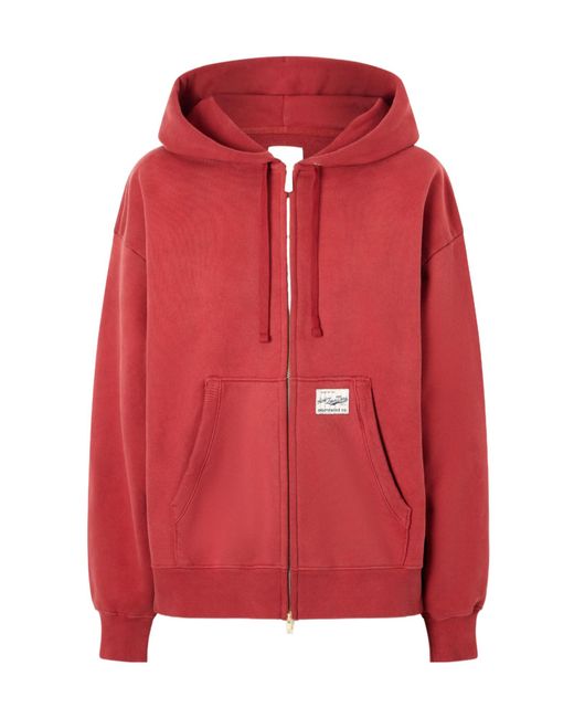 Aimé Leon Dore Red Cotton Hoodie
