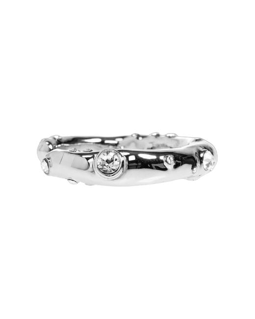 Dries Van Noten White Open Bracelet