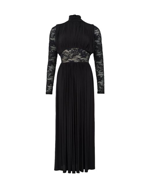 Zimmermann Black Rebellion Draped Dress