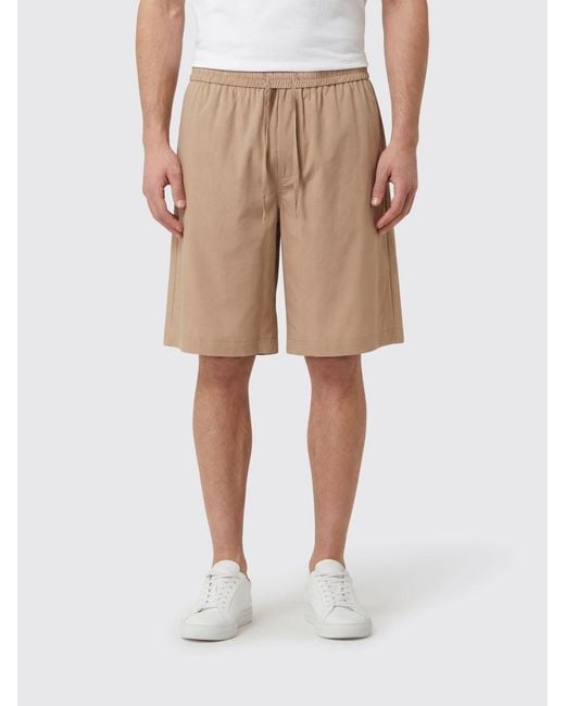DARKPARK Natural Drawstring Straight-Leg Shorts for men