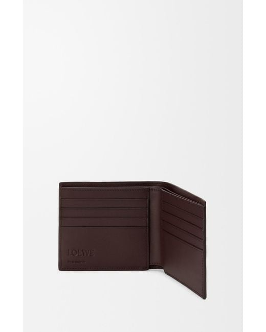 Loewe Brown Puzzle Bi-Fold Wallet for men