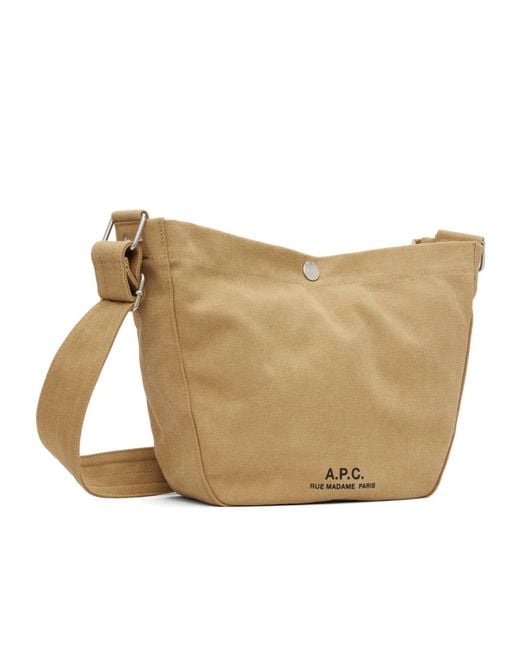 A.P.C. Natural Adjustable Shoulder Strap Shoulder Bag