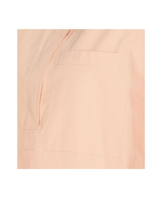 Jil Sander Natural Patch Pocket Poplin Shirt