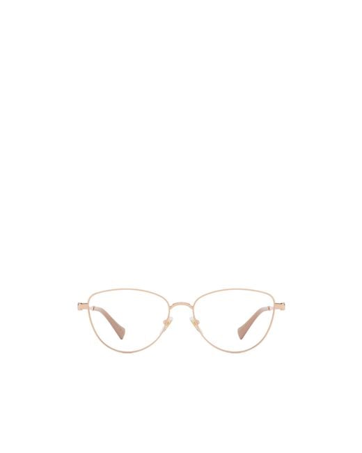 Gucci White Eyewear Cat-Eye Frame Glasses