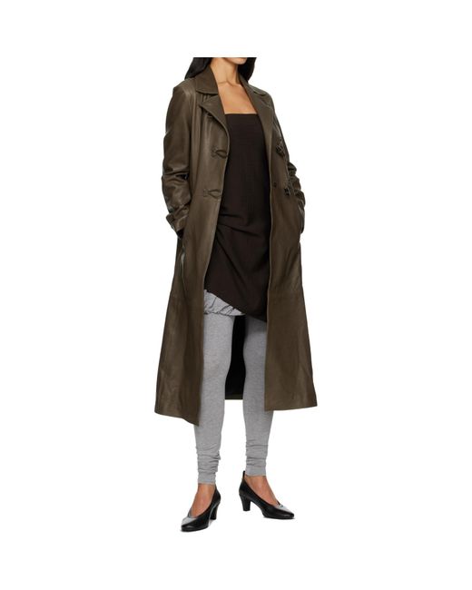 Paloma Wool Green Nolan Long-Sleeved Coat