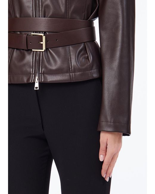Liu Jo Black Front-Zip Jacket