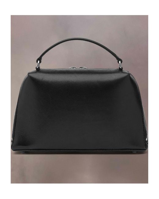 Maison Margiela Glam Slam Trapezoid Bag in Black | Lyst