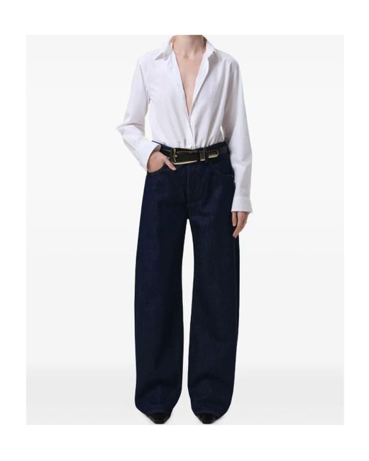 Citizens of Humanity Blue Belt Loop Jeans