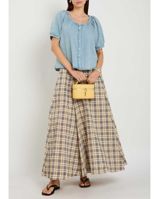 FRAME Blue Denim Shirt