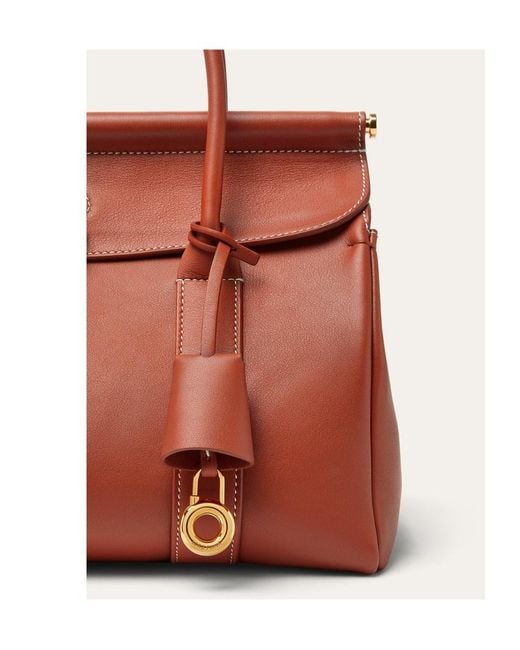 Loro Piana Red Loom Bag L25