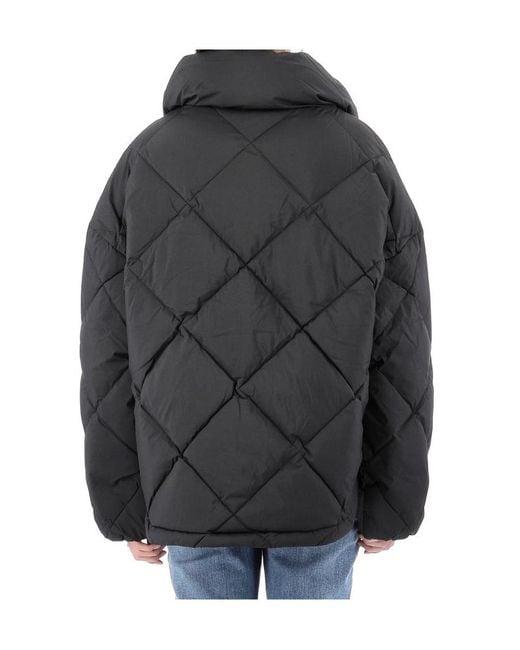 Pyrenex Black Quilted Down Jacket