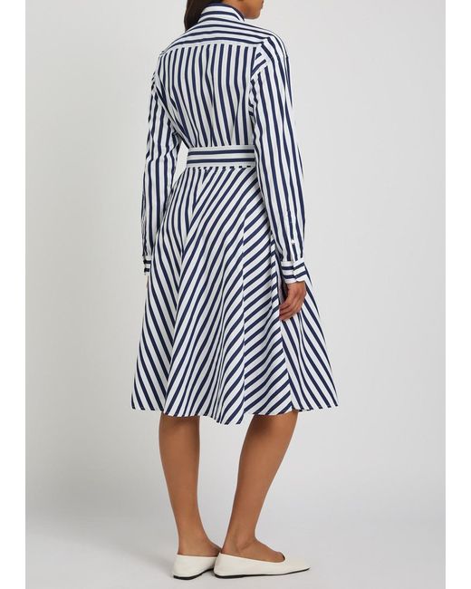 Polo Ralph Lauren Blue Mid-Length Shirt Dress