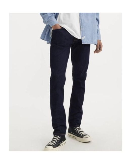 Levi's Gray 512 Slim Taper Jeans for men