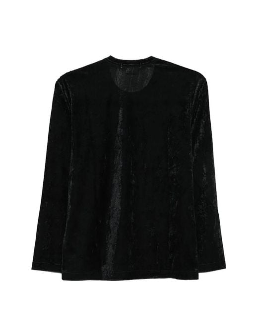 Comme des Garçons Black Comme Des Garçons Crewneck Long-Sleeved T-Shirt