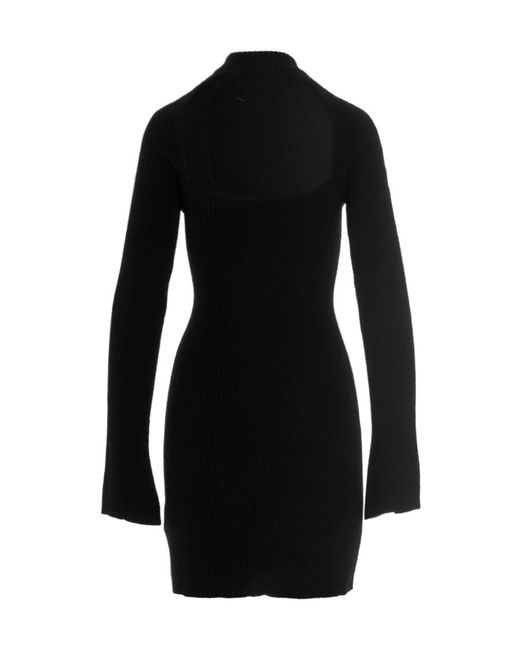 Blumarine Black Wool Dress