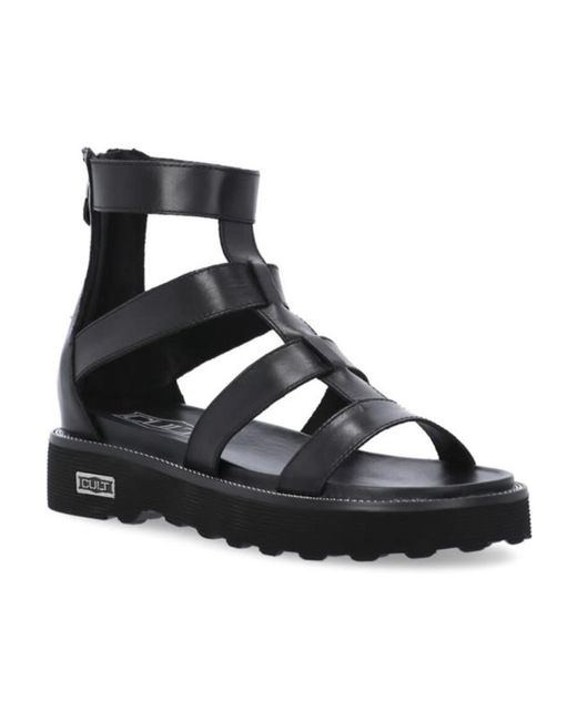 Cult Gaia Black Cult Ziggy Sandals