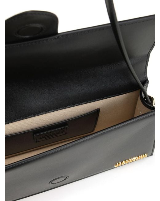 Jacquemus Black Flap Shoulder Bag