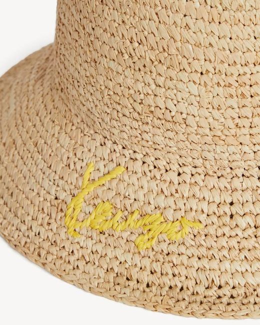 KENZO Natural Bucket Hat