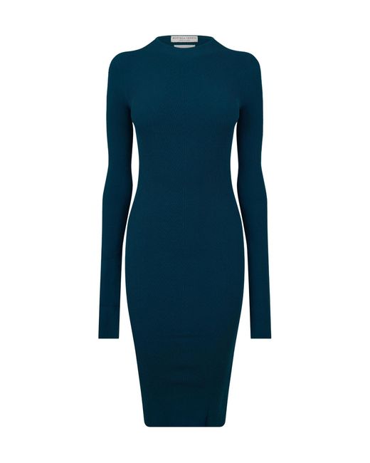 Bottega Veneta Blue Smock Dress