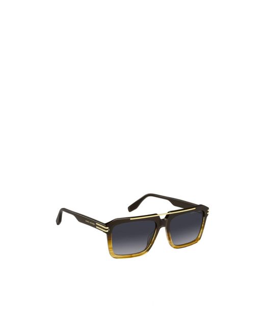 Marc Jacobs White Eyewear Square Frame Sunglasses for men