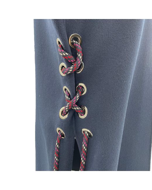 Sportmax Blue Sleeveless Vest