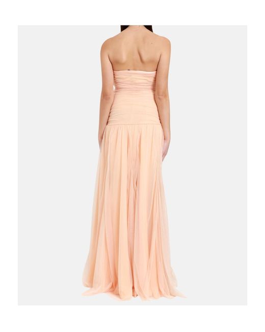 Aniye By Pink Bow Strapless Dress