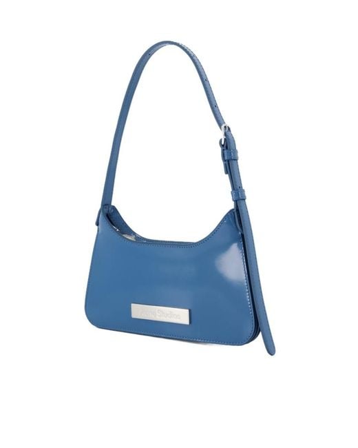 Acne Blue Mini Micro Shoulder Handbag
