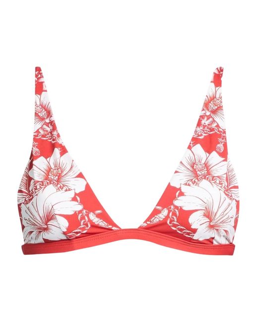 Farm Rio Red Printed Triangle Bikini