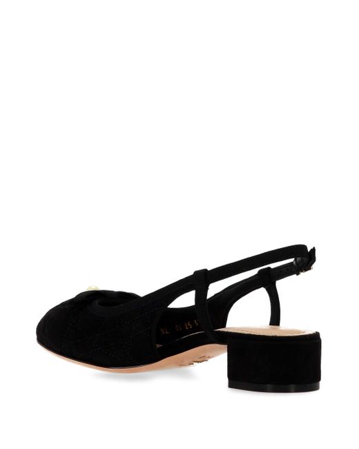 Dior Black Ballet Slingback Pumps