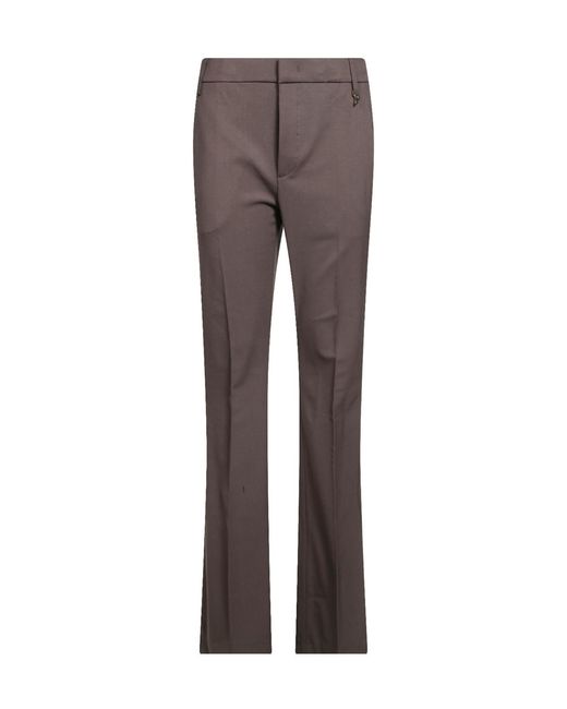 Dondup Gray Lexi Skinny Fit Tailored Trousers