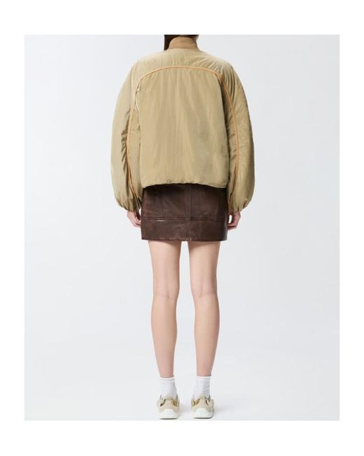 Pinko Natural Padded Bomber Jackte