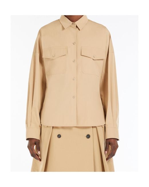 Weekend by Maxmara Natural Skipper Button-Up Shirt