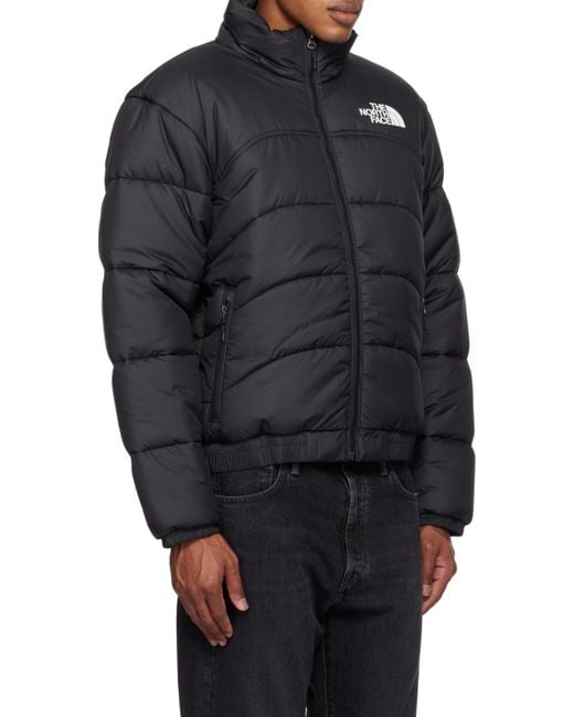 The North Face Brown Zipped Padded Jacket for men