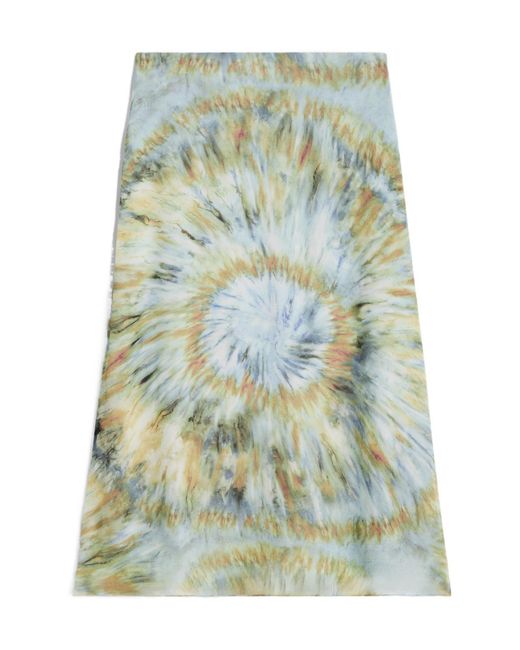 Céline Green Midi Skirt
