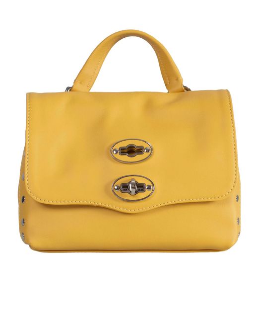 Zanellato Yellow Twist Hook Postina Saeta Baby Tote Bag