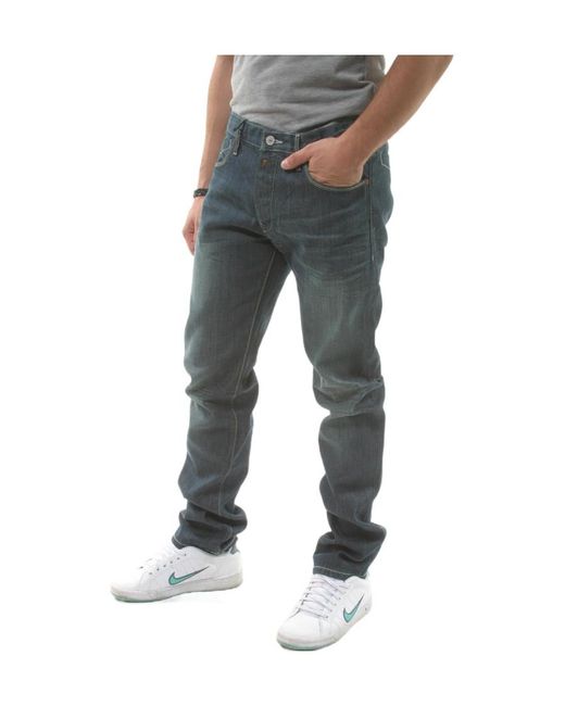 Armani Jeans Gray Slim Cotton Jeans for men