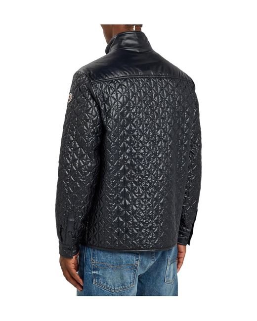 Moncler Black Cleorine Quilted Shell Jacket for men