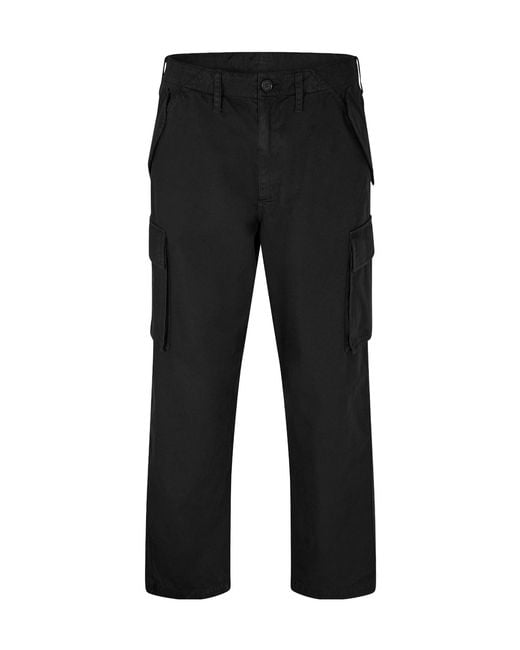 Burberry Black Workwear Casual Pants for men